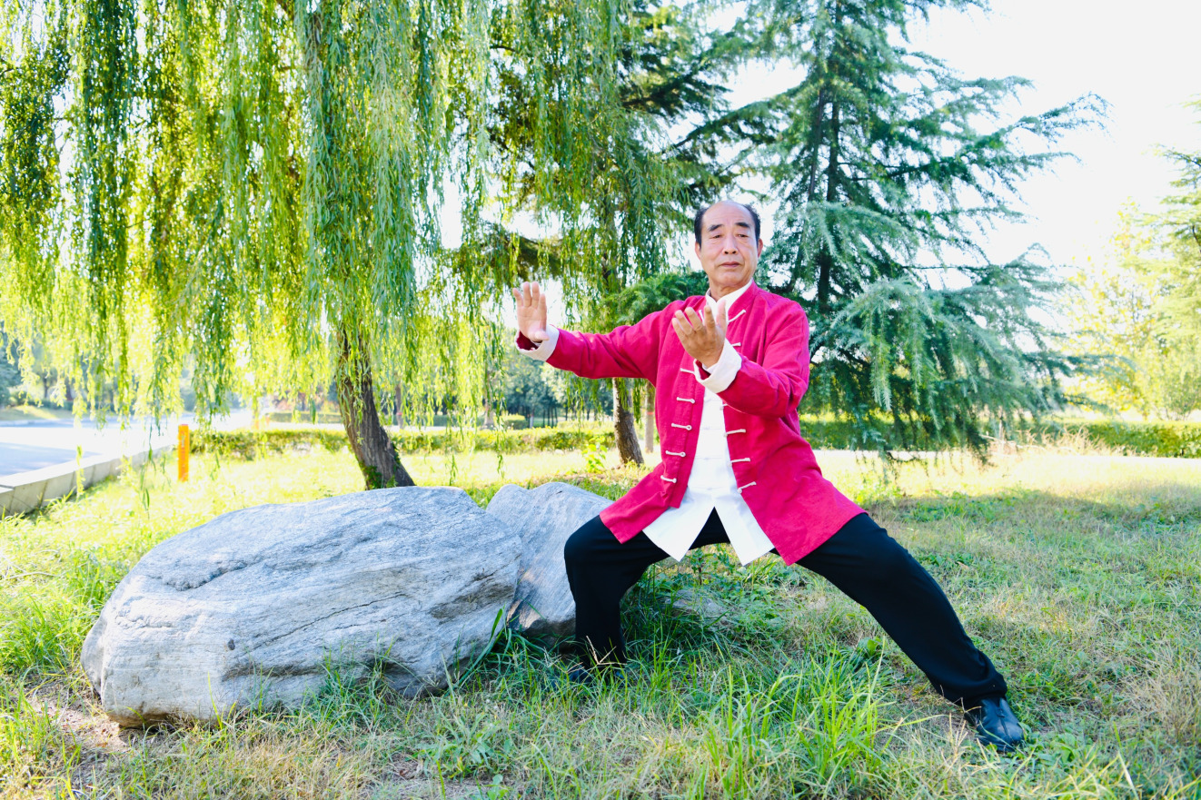 tai chi master portrait